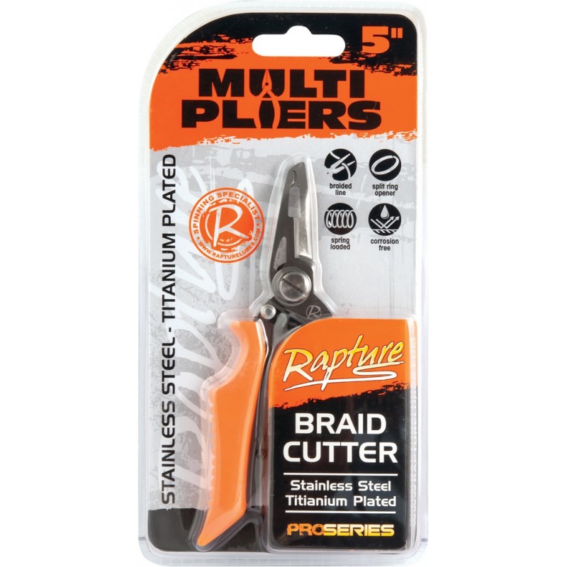 Cleste Rapture Multi Pliers Braid Cutter 12.7cm