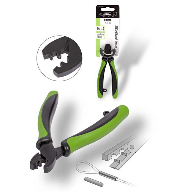Cleste Sertizare Quantum Mr. Pike Crimp Pliers 14cm