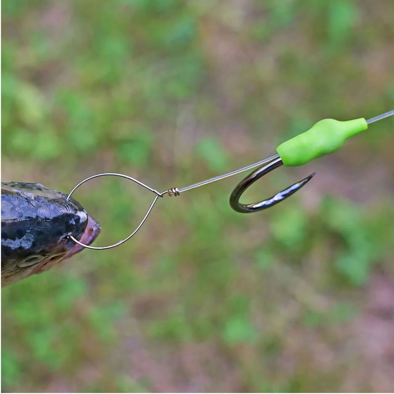 Clips Momeala Zeck Baitfish Clip Hair Rig 5buc/pac