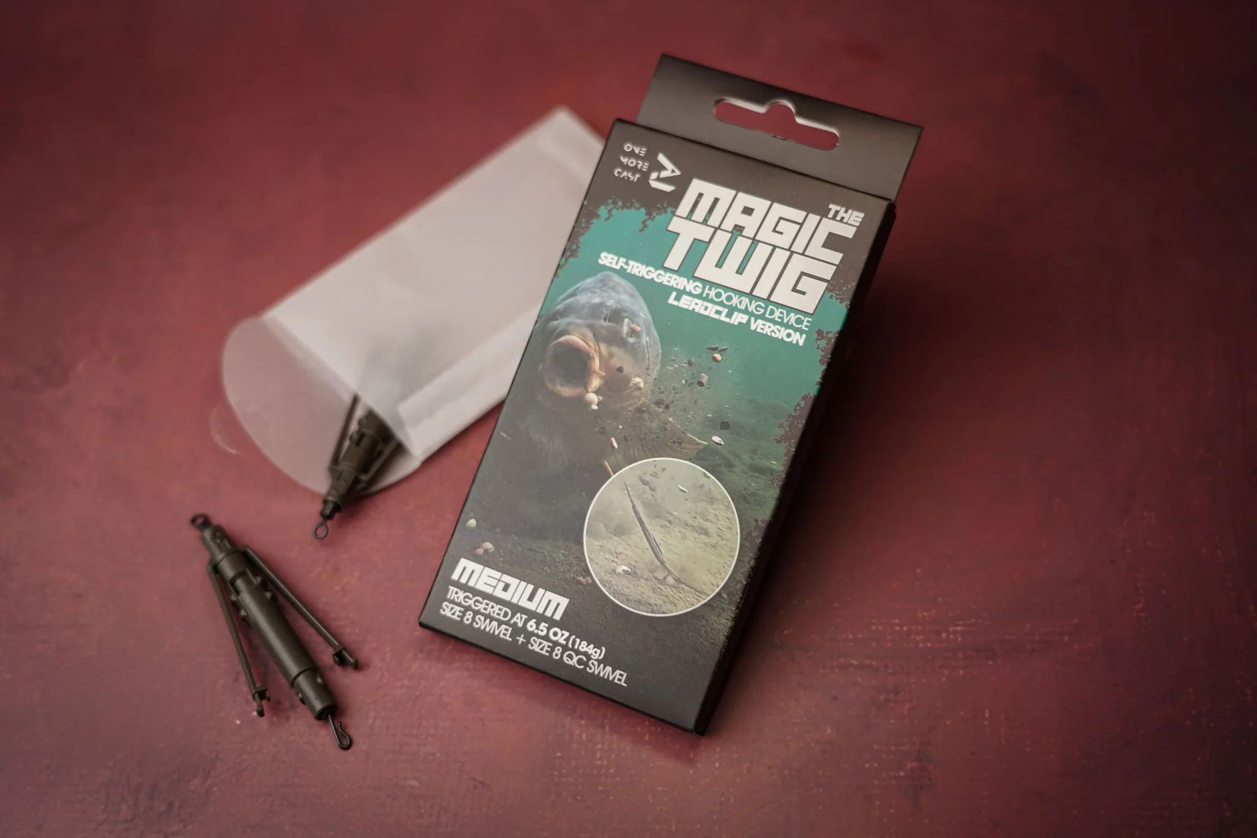 Clips One More Cast Magic Twig Lead Clip Light, 2buc/pac