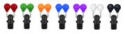  Clips Pivotant FOX pentru Hanger Black Label Pivoting Ball Alb