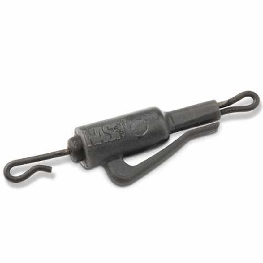 Clips Plumb Piedut Nash Speed Ezi Drop Lead Clip Silt + Vartej cu Agrafa Rapida, 8buc/pac