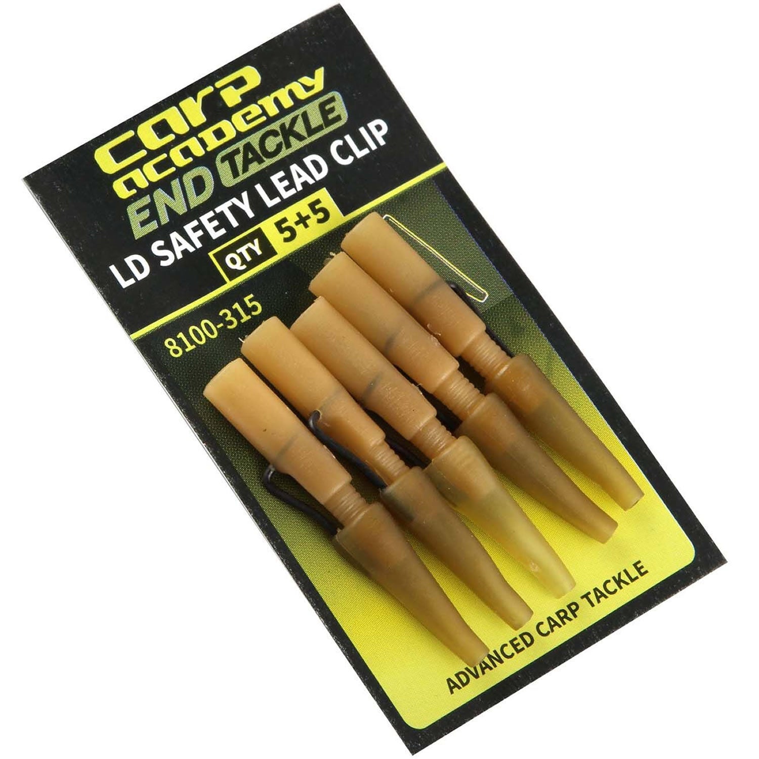 Clips Plumb Pierdut CARP ACADEMY Maro, 35mm, 5buc/pac