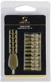 Clips Plumb Pierdut Carp Spirit, Weed Green, 10buc/plic