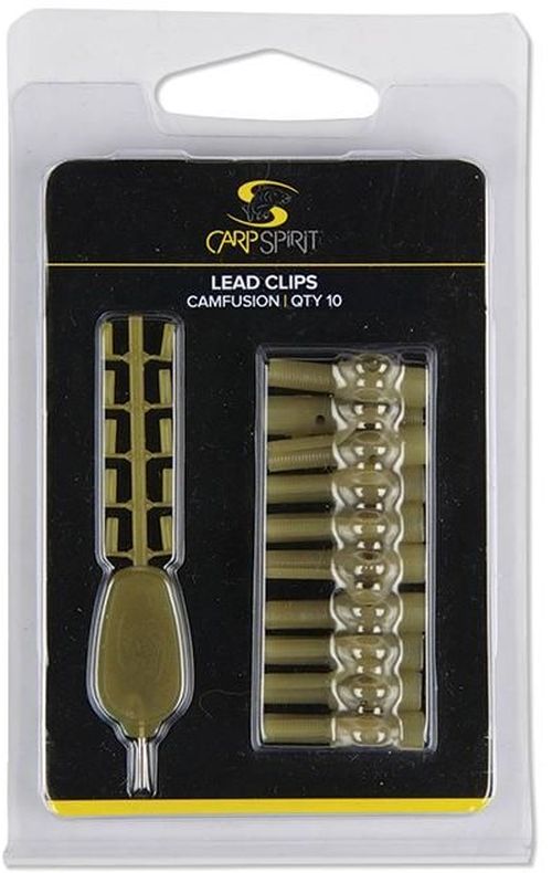 Clips Plumb Pierdut Carp Spirit, Weed Green, 10buc/plic