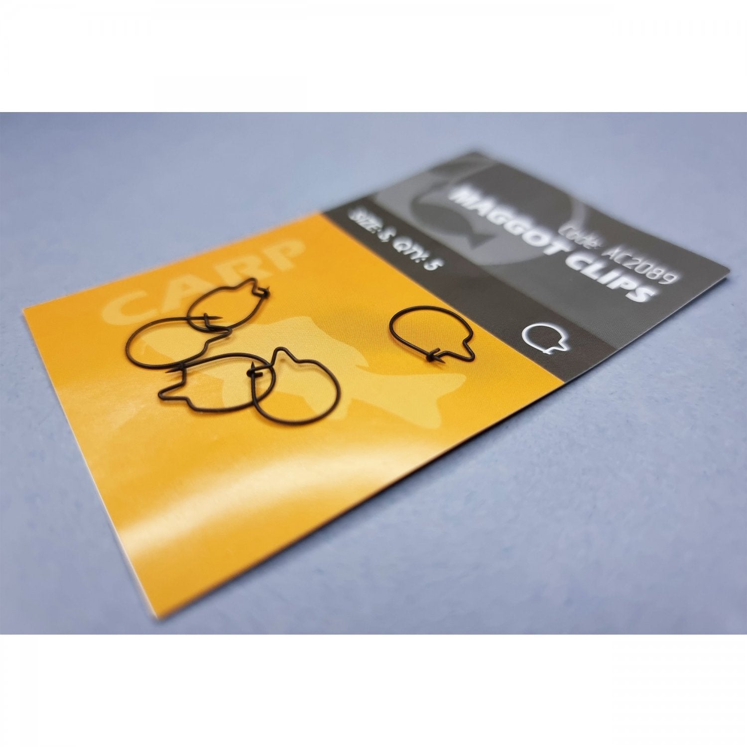 Clips pentru Viermusi Orange size Maggot Clips, 5buc/pac