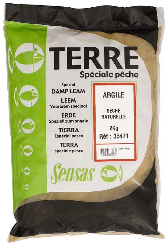 Colant SENSAS Argile Seche Naturelle, 2kg
