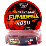 Colorant Praf SENZOR Fumigena, Rosu, 25g