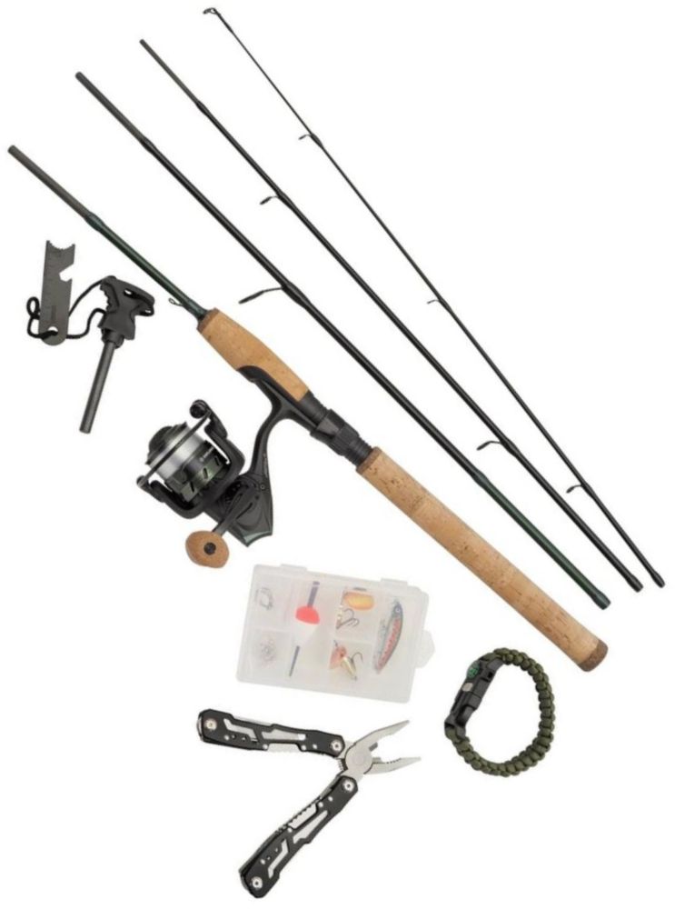 Combo ABU GARCIA Diplomat Wilderness Survival L, 1.98m, 3-12g, 4seg