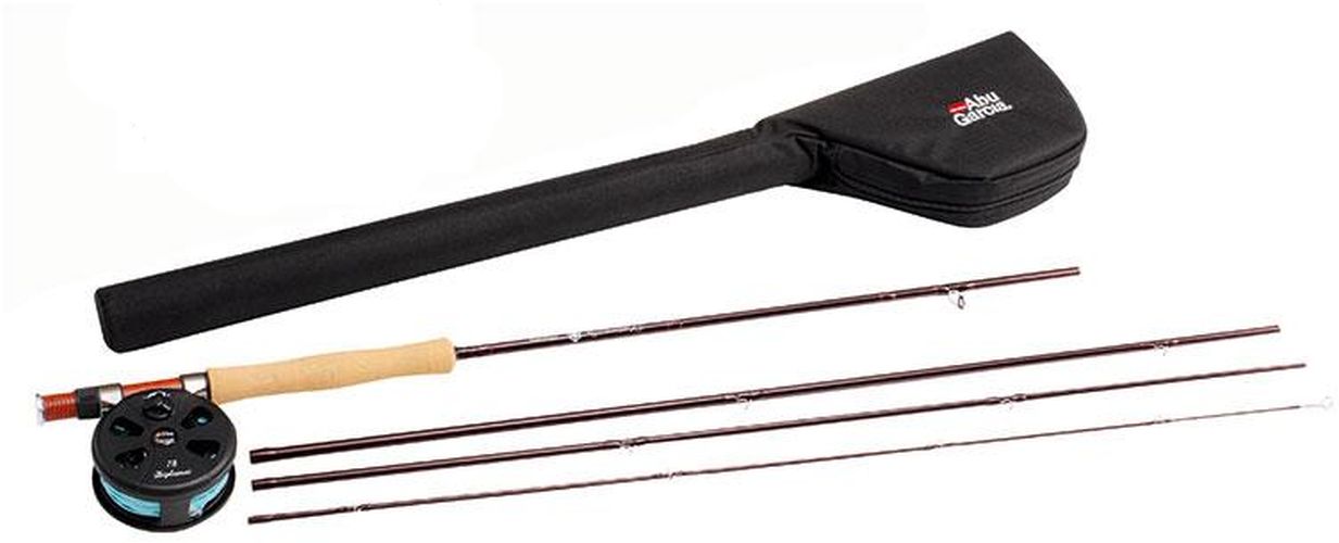 Combo Abu Garcia Diplomat Fly, 6 Line, 5-6WT, 2.70m, 4seg