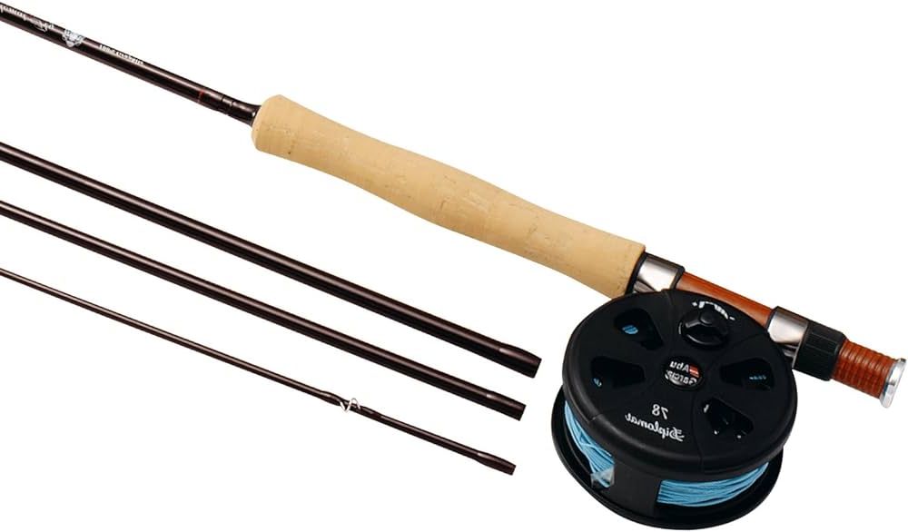 Combo Abu Garcia Diplomat Fly, 6 Line, 5-6WT, 2.70m, 4seg