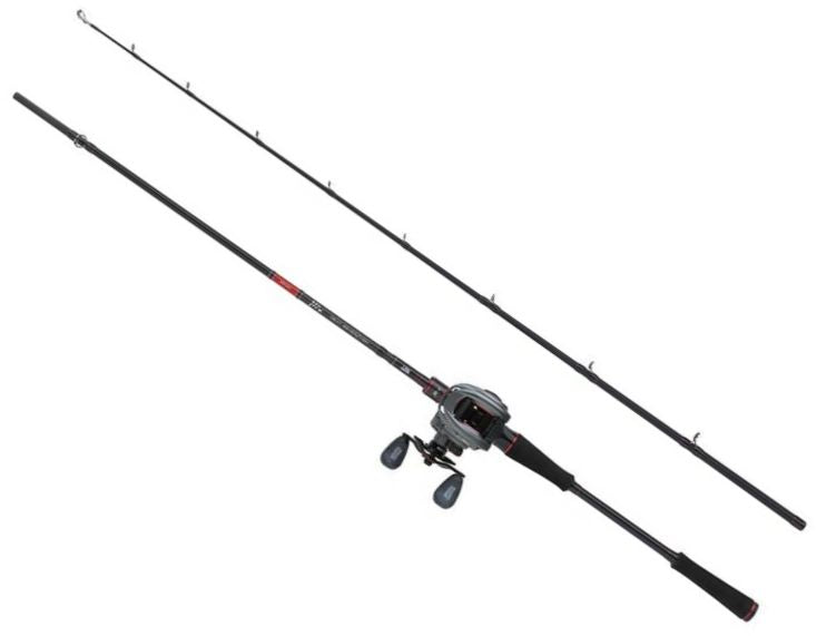 Combo Abu Garcia Max Pike Casting H, 30-110g, 2.44m, 2seg