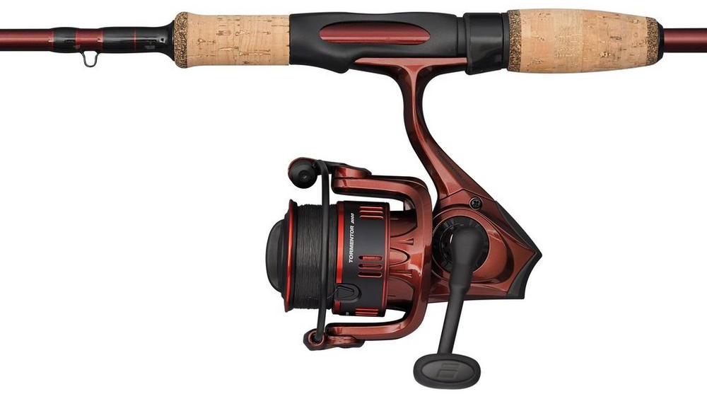 Combo Abu Garcia Tormentor2 Spinning ML 2000, 8-24g, 2.44m, 4seg