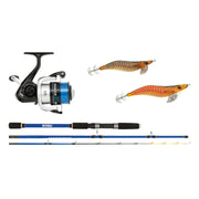 Combo MITCHELL Riptide CBO R Squid 1.80m, 10-25g, 3seg + Mulineta 3000