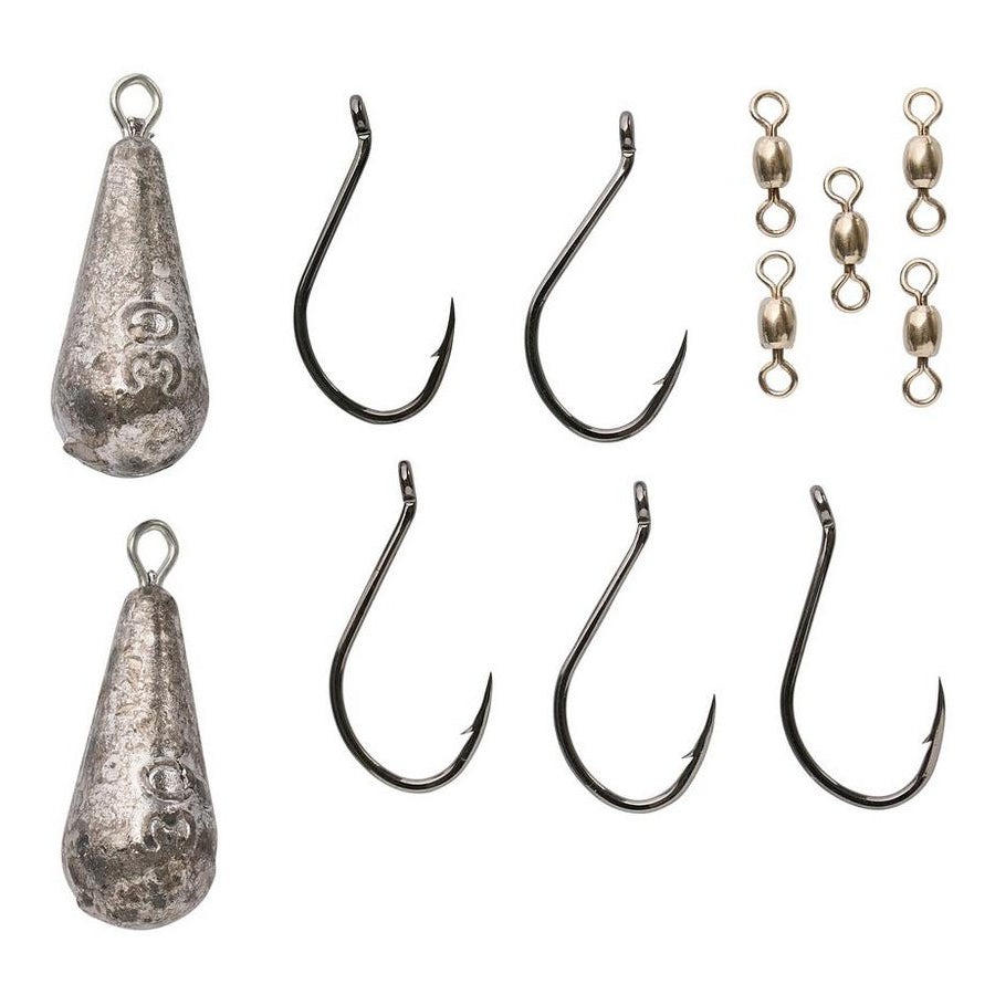 Combo MITCHELL Target II Zander T300, 30-60g, 3.00m, Telescopic + Mulineta 4000