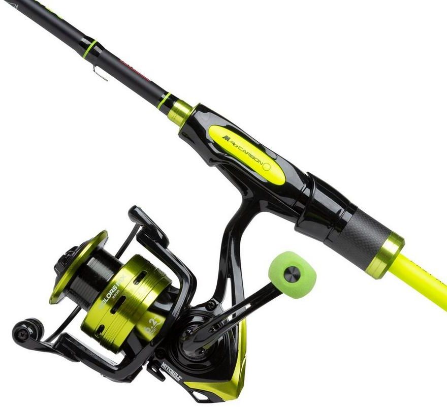 Combo Mitchell Colors MX Spinning Combo H, Neon, 20-70g, 2.44m, 2seg
