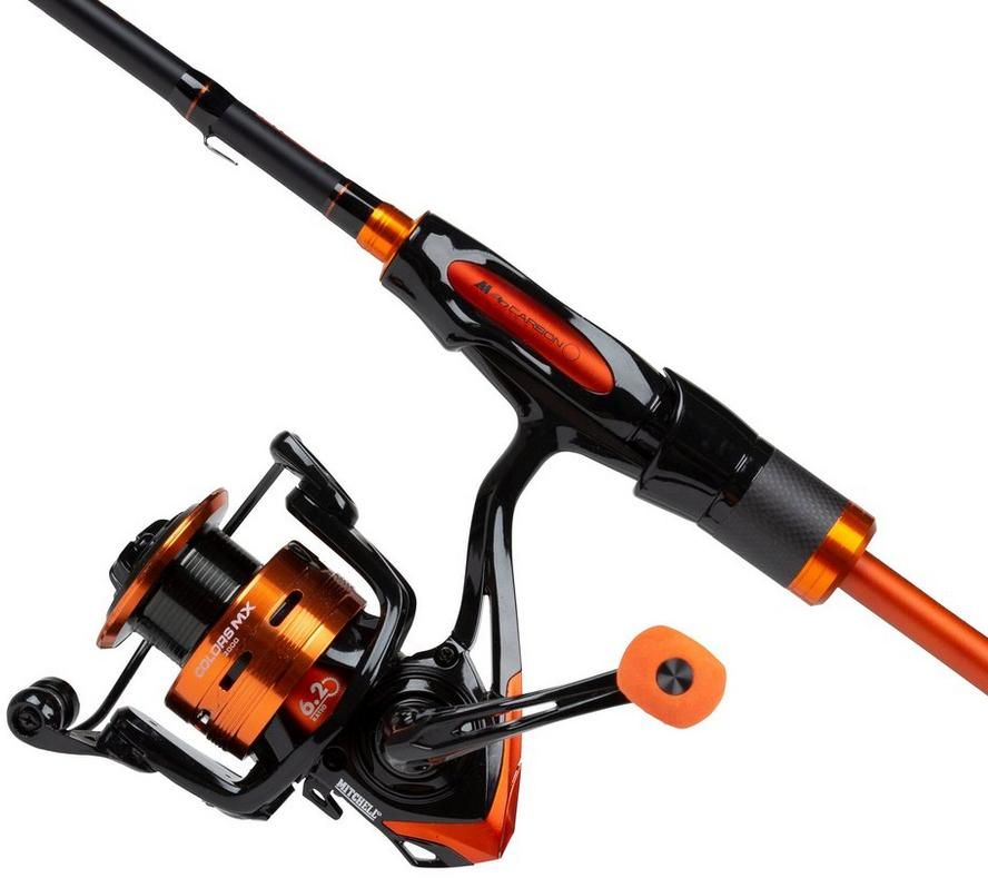 Combo Mitchell Colors MX Spinning Combo ML, Orange, 5-21g, 2.23m, 2seg