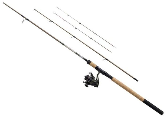 Combo Mitchell Tanager Camo II Quiver Combo Feeder, 10-50g, 2.40m, 2+2seg