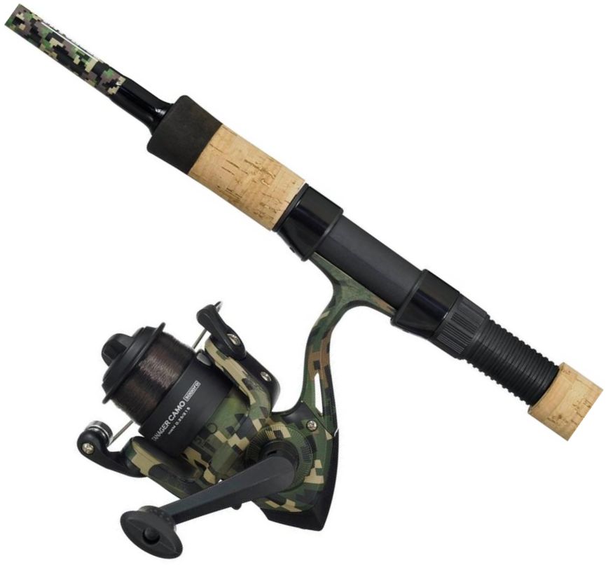 Combo Mitchell Tanager Camo II Quiver Combo Feeder, 10-50g, 2.40m, 2+2seg