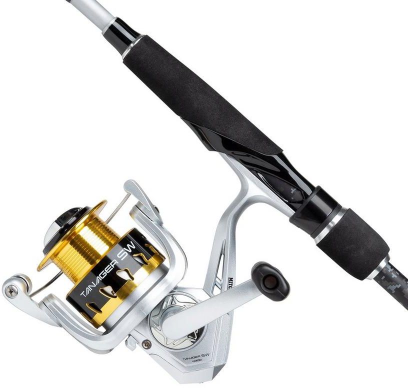 Combo Mitchell Tanager SW Squid Spinning Rod H, 50-100g, 1.80m, 1+1seg