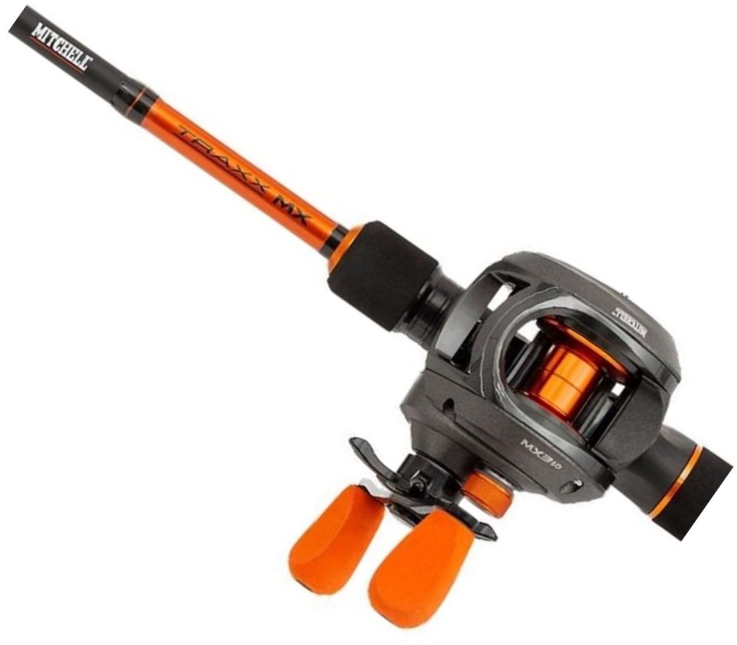 Combo Mitchell Traxx MX Baitcast Combo MH, 14-40g, 2.13m, 2seg