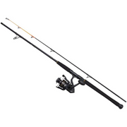 Combo PENN Wrath II Dorade 702, 2.13m, 50-150g, 2seg + Mulineta Wrath II 5000