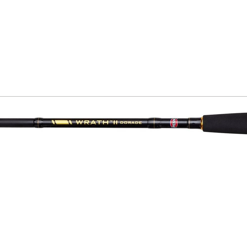 Combo PENN Wrath II Dorade 702, 2.13m, 50-150g, 2seg + Mulineta Wrath II 5000