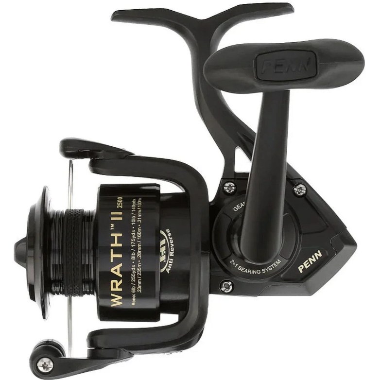 Combo PENN Wrath II Eging Spinning, 2.44m, 2.5-4g, 2seg + Mulineta Penn Wrath II 2500