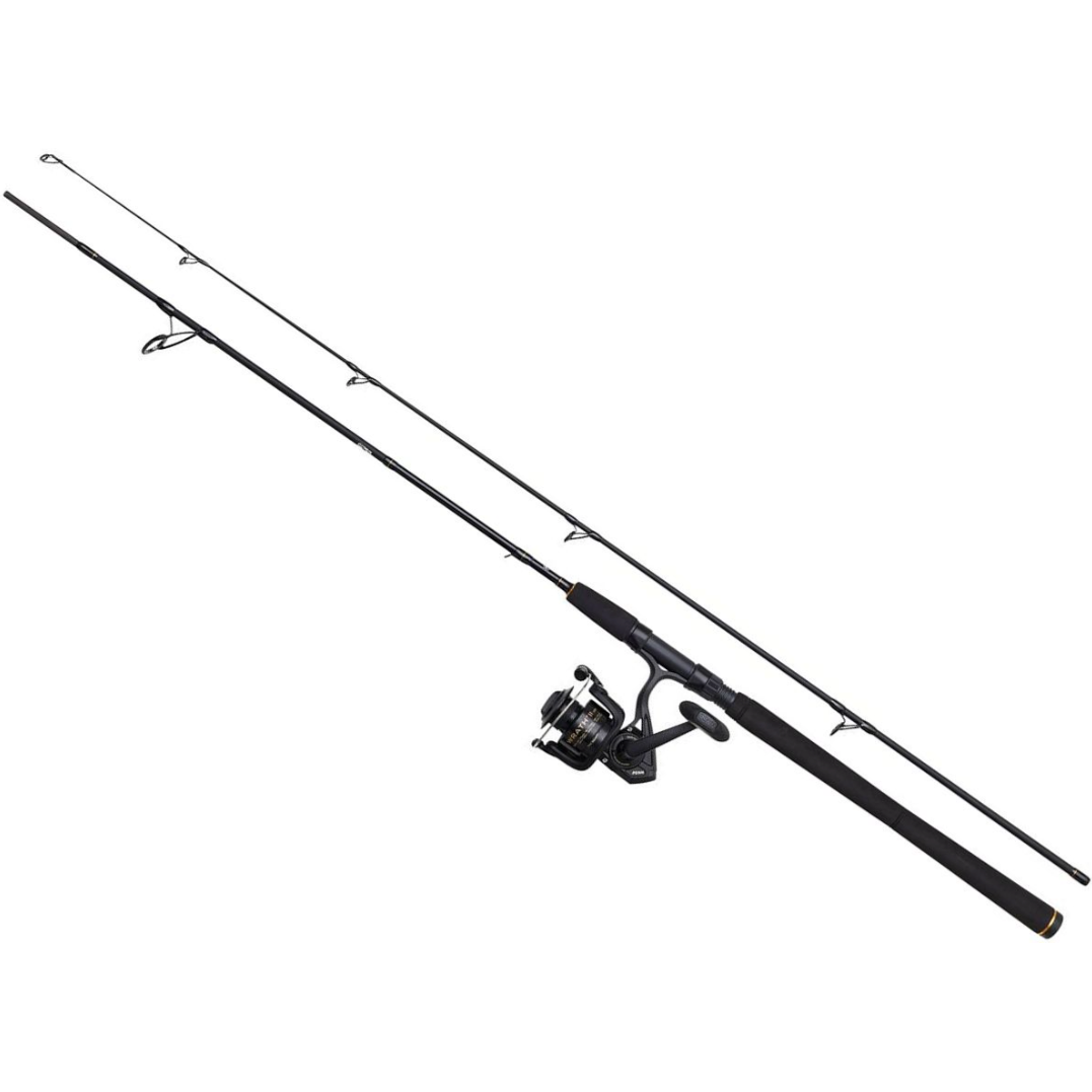 Combo PENN Wrath II Spin 902, 2.70m, 80-150g, 2seg + Mulineta Wrath II 5000