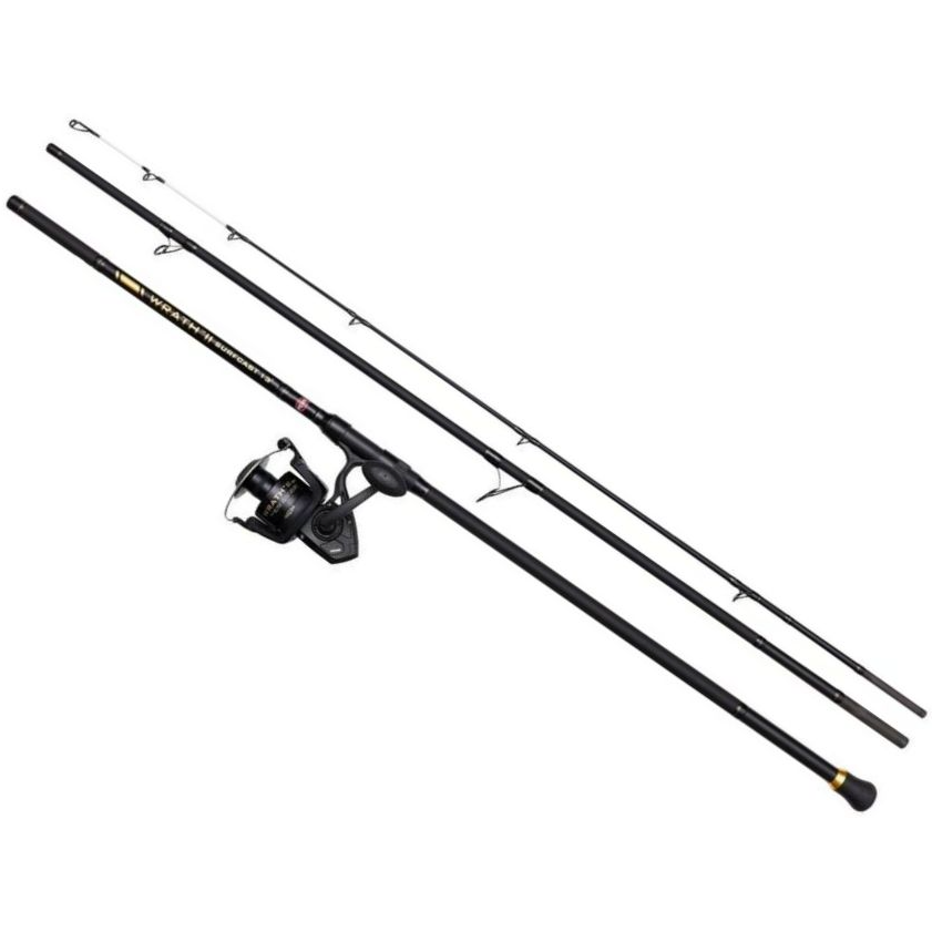 Combo PENN Wrath II Surfcasting, 4.23m, 250g, 3seg + Mulineta Wrath II 8000