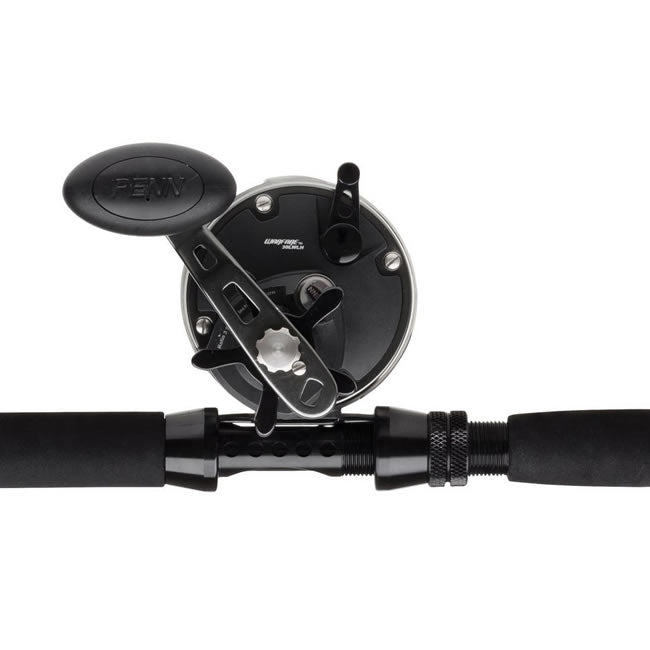 Combo Penn Warfare Braid Boat Rod &amp; Reel RH, 2.10m, 30lb, 2seg