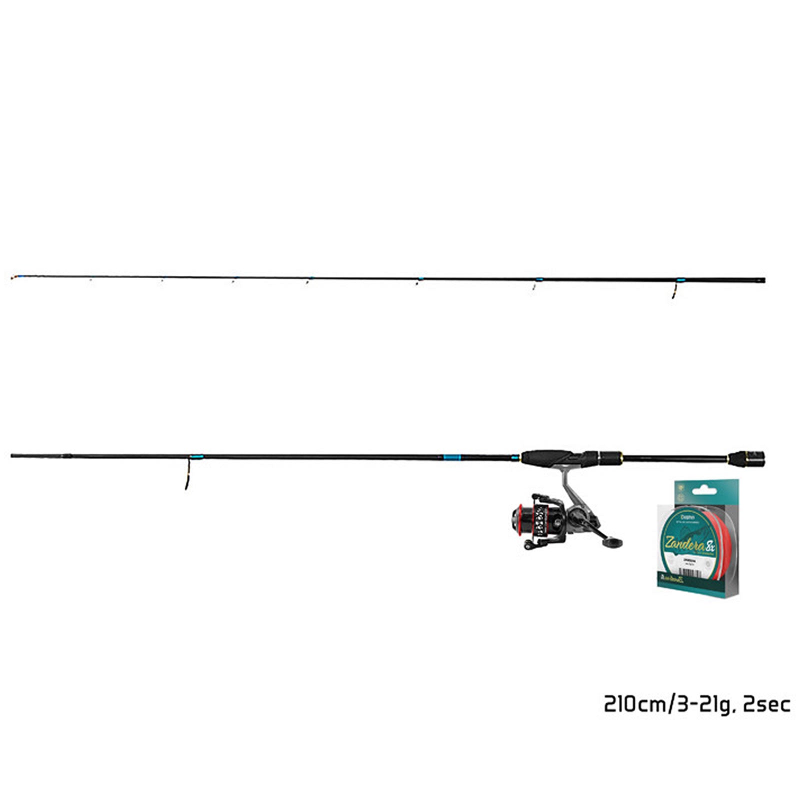 Combo Spinning Delphin ZanderSPIN 210cm + 3T + 0.16mm