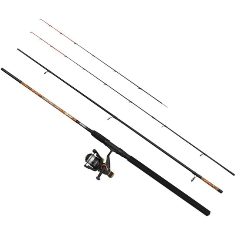 Combo Spinning MITCHELL Catch Pro II Feeder, 3.00m, 20-80g, 3seg + Mulineta 3000 Front Drag + Fir