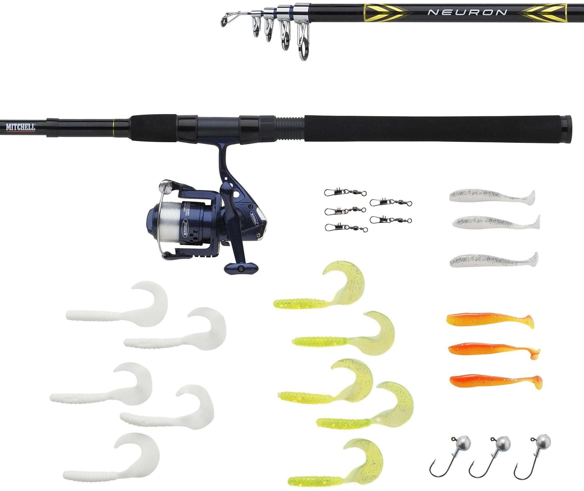 Combo Spinning Mitchell Neuron Sw Spin Combo Tele, 5-15g, 1.80m, 5seg