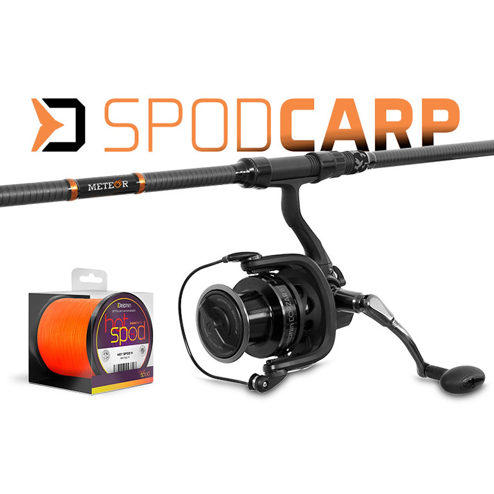 Combo Spod Delphin SPODCarp 360cm + 8T + 0.14mm