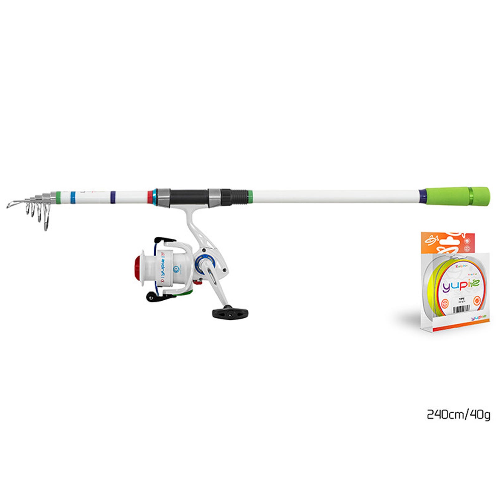 Combo pentru Copii Delphin YUPIE 240cm + 3T + 0,25mm
