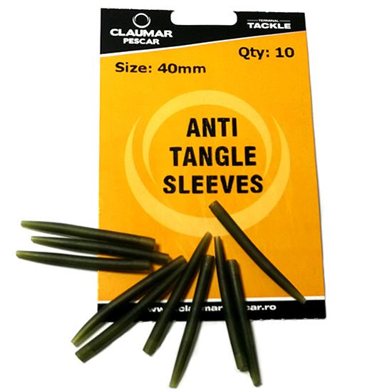 Con Antitangle Claumar Anti Tangle Sleves Kaki 10Buc 40mm