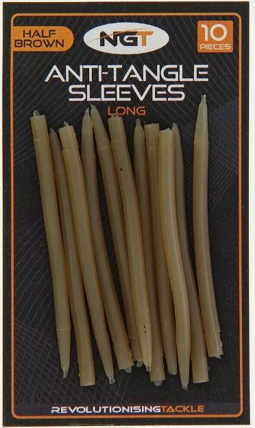 Con NGT Anti Tangle Sleeves Long, Brown, 10buc/pac