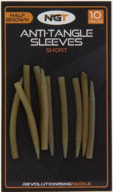 Con NGT Anti Tangle Sleeves Short, Brown, 10buc/pac