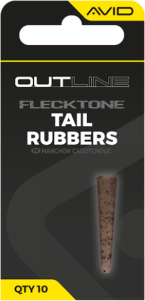 Con Plumb Pierdut AVID Outline FleckTone Tail Rubber, 10buc/pac