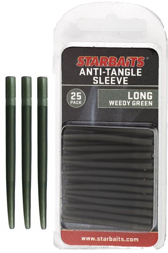 Con STARBAITS Anti Tangle Sleeve Long, Green, 4cm, 25buc/pac