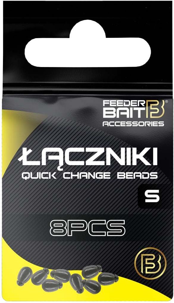 Conector FEEDER BAIT Quick Change Beads, Marimea S, 8buc/pac