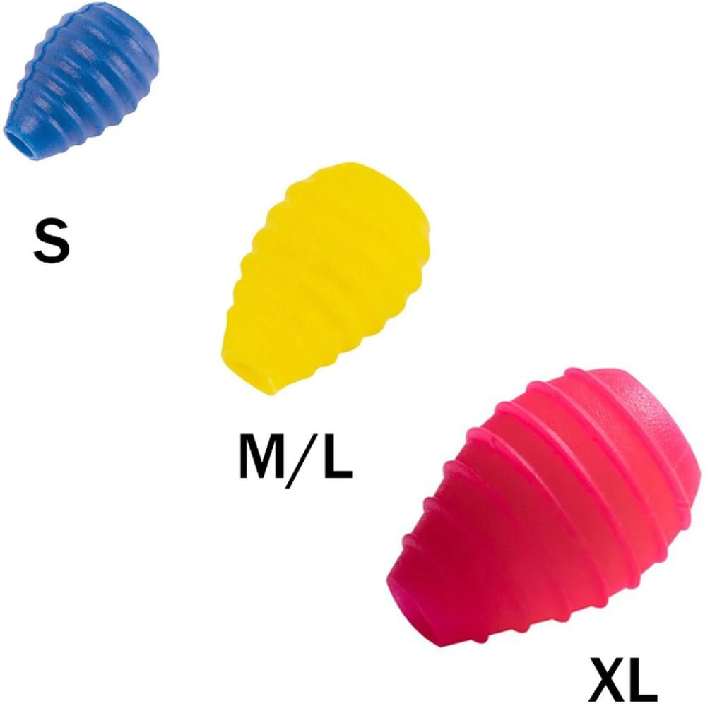 Conector Perle Rive Smooth Puller XL, 2.70-3.50mm, Albastru, 3buc/pac