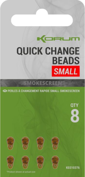 Conector Rapid KORUM Smokescreen Quick Change Beads Small, 8buc/pac
