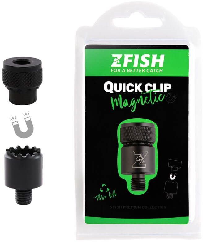 Conector Zfish Quick Magnetic Clip, Black