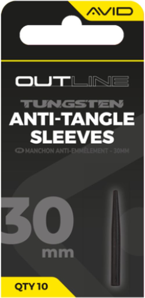 Conuri AVID Outline Tungsten Anti Tangle Sleeve, 3cm, 10buc/pac