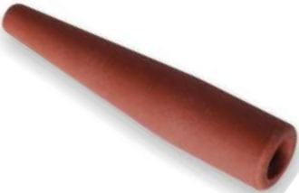 Conuri Cauciuc STONFO Rubber Tails, Marimea 2, Brown, 10buc/plic