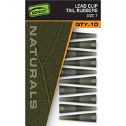 Conuri Fox Edges Naturals Lead Clip Tail Rubbers 10buc/pac