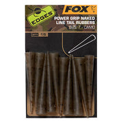 Conuri Fox Power Grip Naked Tail Rubbers, Nr.7, 15buc/pac
