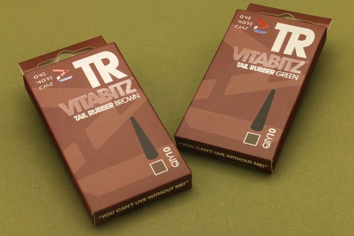 Conuri Plumb ONE MORE CAST Tackle Vitabitz Tail Rubbers Brown, 10buc/pac